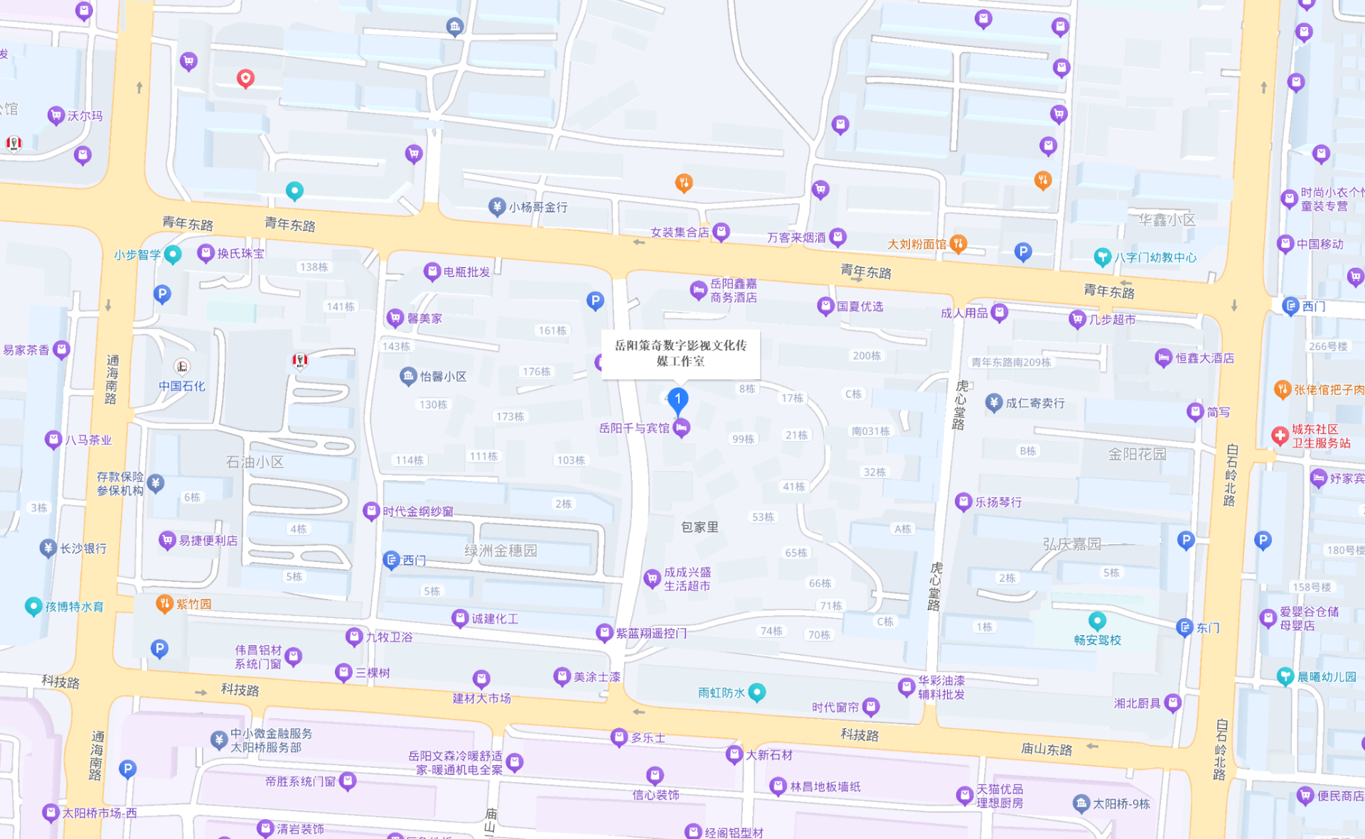 公司地图位置